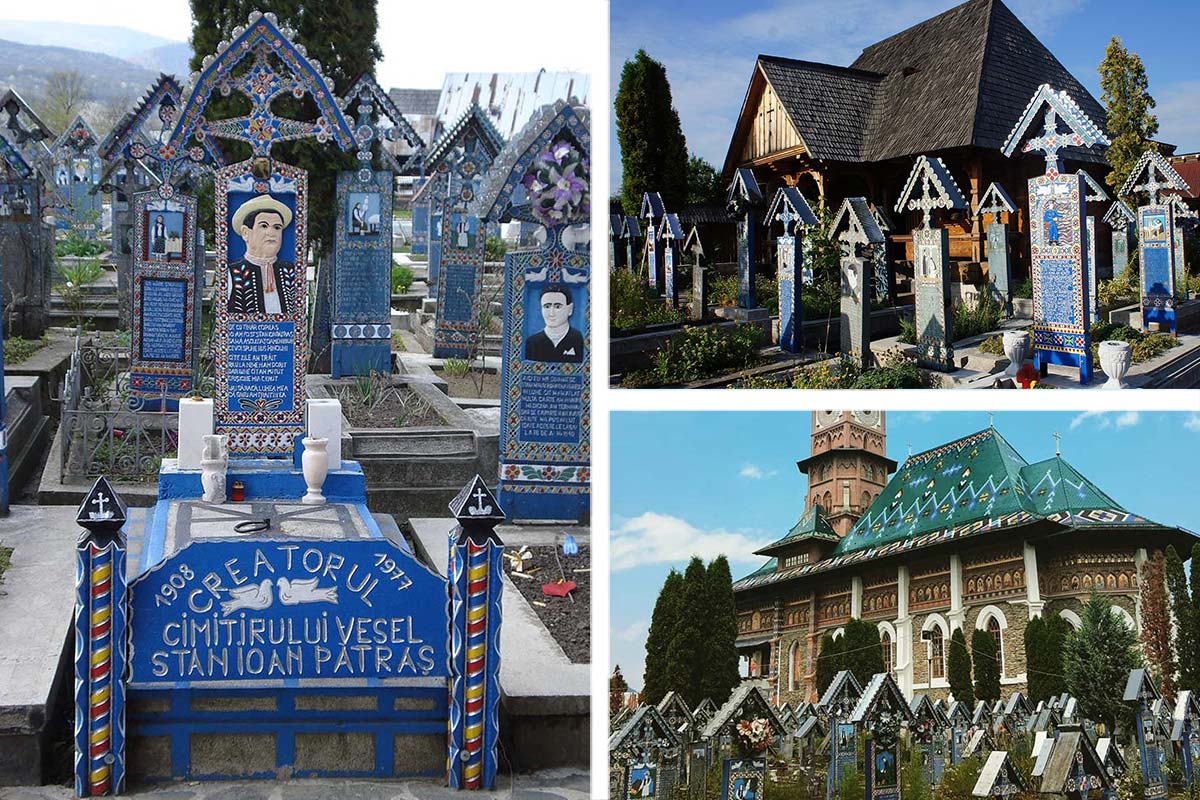 „Cimitirul vesel” in Săpânța